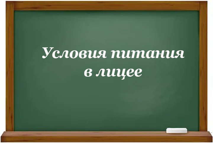 Информация об условиях питания обучающихся.